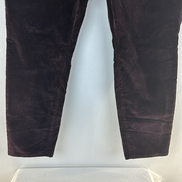 Universal Thread High Waisted Button Down Velour Skinny Pants - Picture 4 of 8